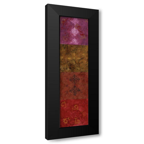 Tamarind Splash I Black Modern Wood Framed Art Print with Double Matting by Vindedzis, Rita