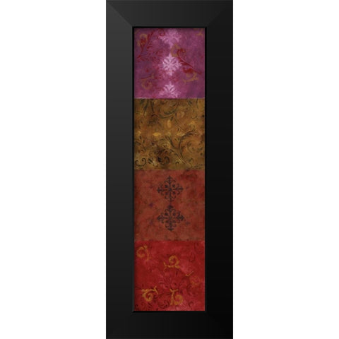 Tamarind Splash I Black Modern Wood Framed Art Print by Vindedzis, Rita