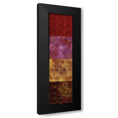 Tamarind Splash II Black Modern Wood Framed Art Print by Vindedzis, Rita