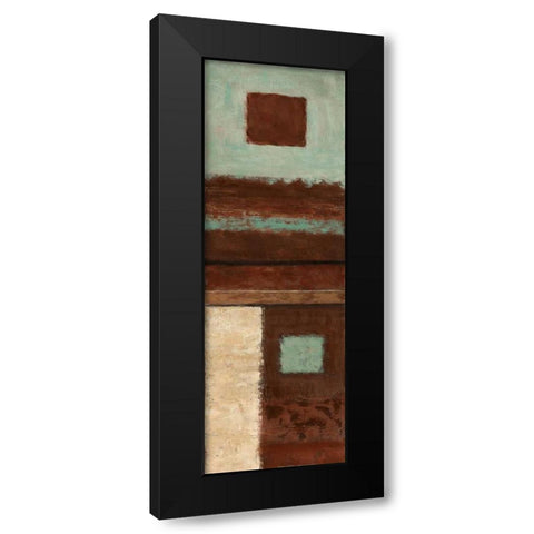 Connections on Impulse II Black Modern Wood Framed Art Print by Salemink-Roos, Ursula