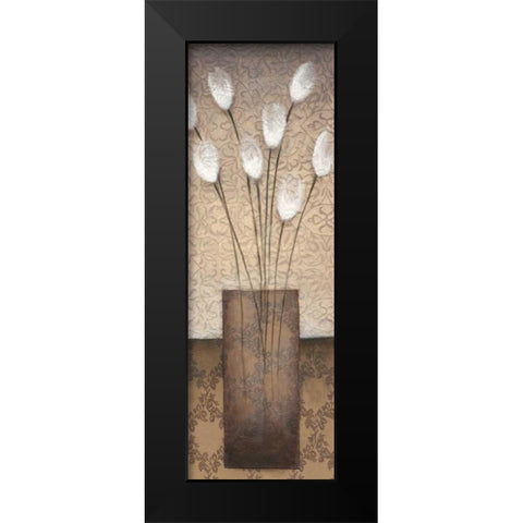 Opal Accent I Black Modern Wood Framed Art Print by Eve