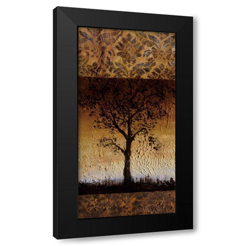 Oak Tree II Black Modern Wood Framed Art Print with Double Matting by Kelly, Lynn