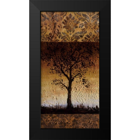 Oak Tree II Black Modern Wood Framed Art Print by Kelly, Lynn
