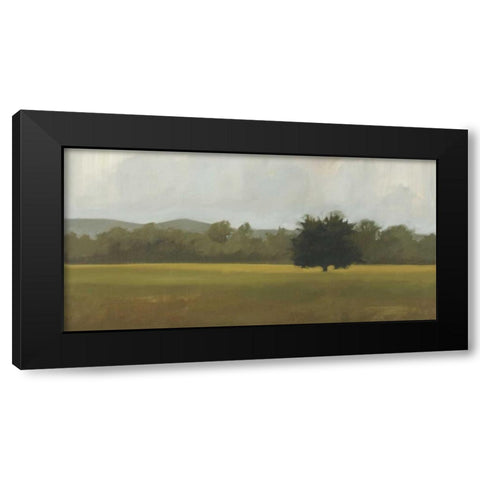 Silent One Black Modern Wood Framed Art Print with Double Matting by Lightell, Megan