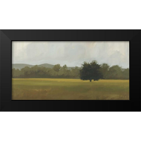 Silent One Black Modern Wood Framed Art Print by Lightell, Megan