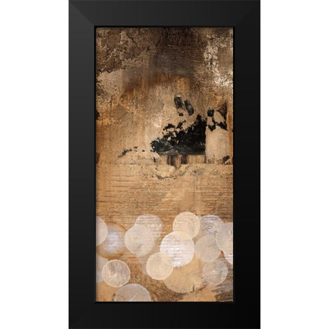 Pearl Essence II Black Modern Wood Framed Art Print by Li-Leger, Noah