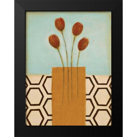 Sweet as Honey II Black Modern Wood Framed Art Print by Eve