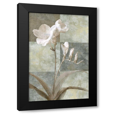 Memento I Black Modern Wood Framed Art Print by Mallett, Keith