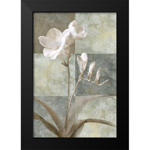 Memento I Black Modern Wood Framed Art Print by Mallett, Keith