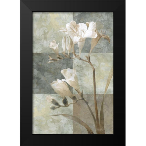 Memento II Black Modern Wood Framed Art Print by Mallett, Keith