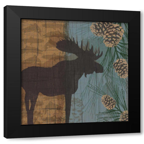 Yellowstone Park II Black Modern Wood Framed Art Print with Double Matting by Venter, Tandi