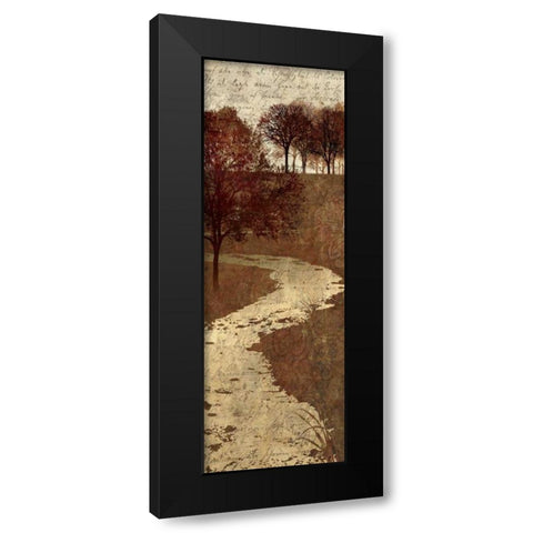 Shades of Autumn II Black Modern Wood Framed Art Print by Mallett, Keith