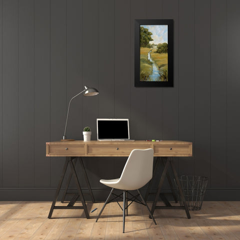 Mornings First Light I Black Modern Wood Framed Art Print by Baynes, Maija