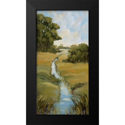 Mornings First Light I Black Modern Wood Framed Art Print by Baynes, Maija