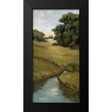 Mornings First Light II Black Modern Wood Framed Art Print by Baynes, Maija