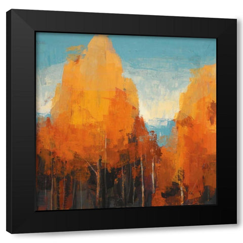The Maples I Black Modern Wood Framed Art Print by Colbert , Peter