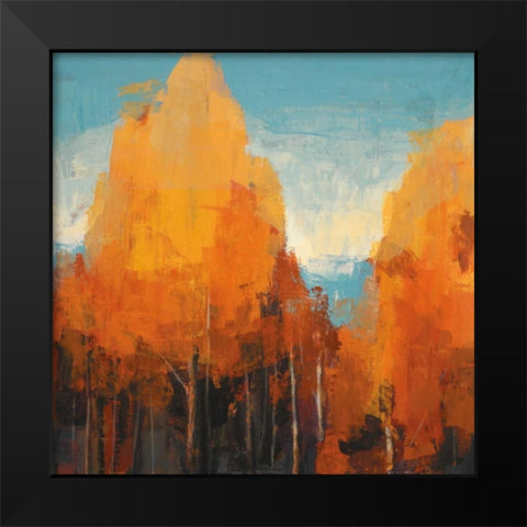 The Maples I Black Modern Wood Framed Art Print by Colbert , Peter