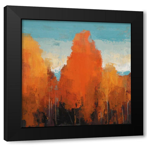 The Maples II Black Modern Wood Framed Art Print by Colbert , Peter