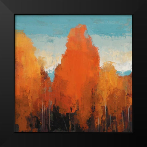 The Maples II Black Modern Wood Framed Art Print by Colbert , Peter