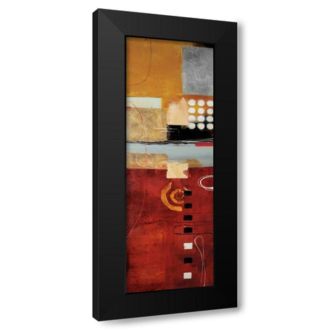 Ironia de Verano Black Modern Wood Framed Art Print by Villarreal Santos, Nancy