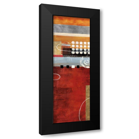 Ironia de Otono Black Modern Wood Framed Art Print with Double Matting by Villarreal Santos, Nancy