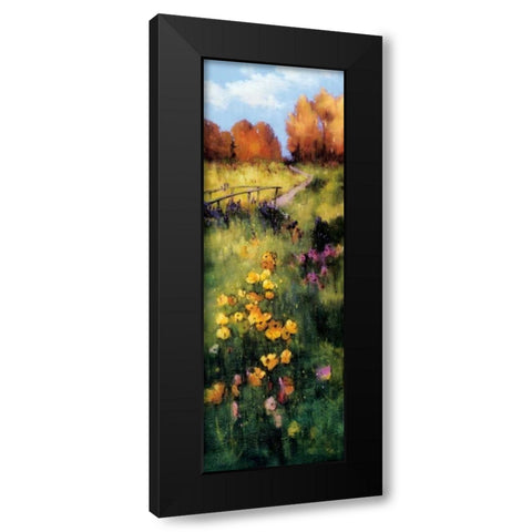 The Bridge Black Modern Wood Framed Art Print by Birlington, Andrew