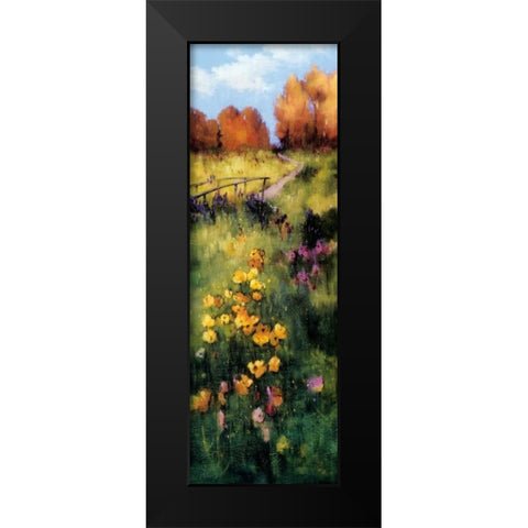 The Bridge Black Modern Wood Framed Art Print by Birlington, Andrew
