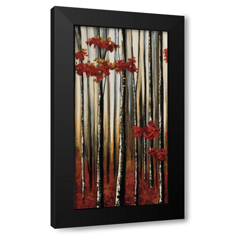 Beauty Within I Black Modern Wood Framed Art Print with Double Matting by Soler , Oscar