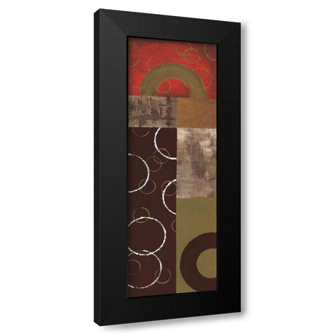 Mix n Match I Black Modern Wood Framed Art Print with Double Matting by Kaminsky, Earl