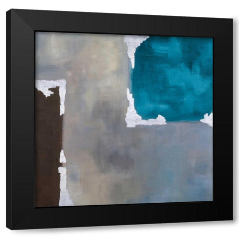 Spa Accent I Black Modern Wood Framed Art Print with Double Matting by Maitland, Laurie