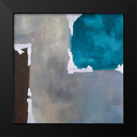 Spa Accent I Black Modern Wood Framed Art Print by Maitland, Laurie