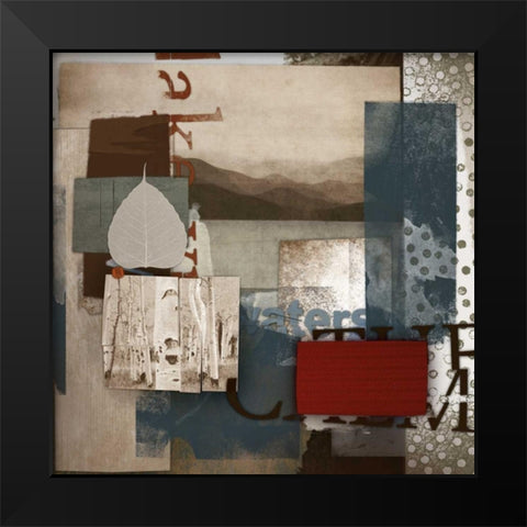 Reverie I Black Modern Wood Framed Art Print by NOAH