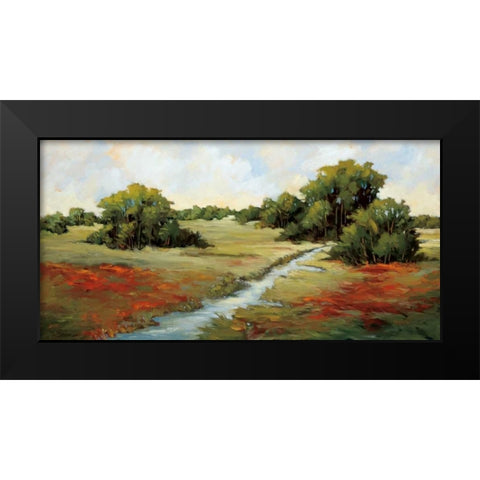 Kissimmee Grasslands Black Modern Wood Framed Art Print by Baynes, Maija