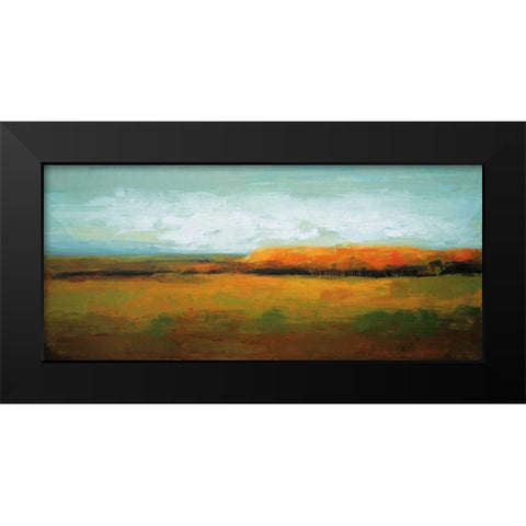 Drivescape Black Modern Wood Framed Art Print by Colbert , Peter