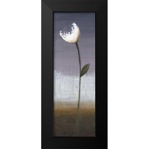 Charming I Black Modern Wood Framed Art Print by EVE