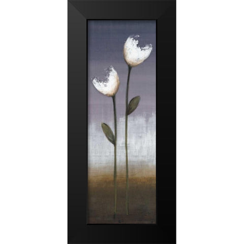 Charming II Black Modern Wood Framed Art Print by EVE