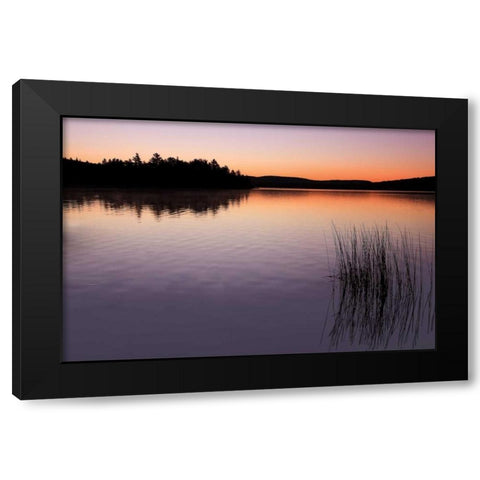 Breaking Dawn Black Modern Wood Framed Art Print by Bellyk, Daniel J.