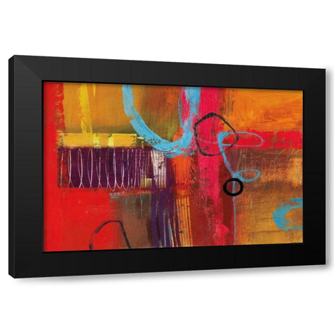 Something To Remember II Black Modern Wood Framed Art Print by Barnes, Natasha