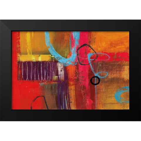 Something To Remember II Black Modern Wood Framed Art Print by Barnes, Natasha