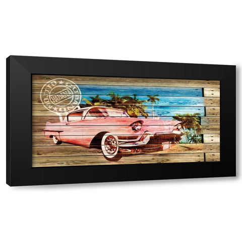 Mojito Cubano Black Modern Wood Framed Art Print by Sola, Bresso