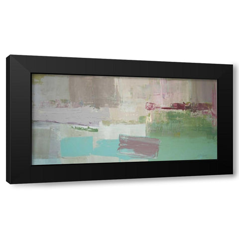 Garden Steps Black Modern Wood Framed Art Print with Double Matting by Colbert, Peter