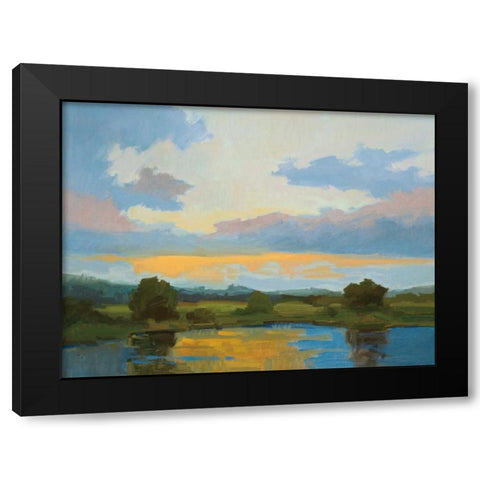 Sky Performance Black Modern Wood Framed Art Print with Double Matting by McMurry, Vicki