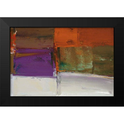 On Reflection Black Modern Wood Framed Art Print by Colbert, Peter