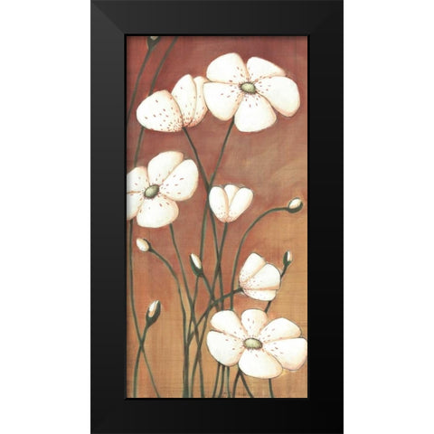 Shimmer I Black Modern Wood Framed Art Print by Codo, Ella