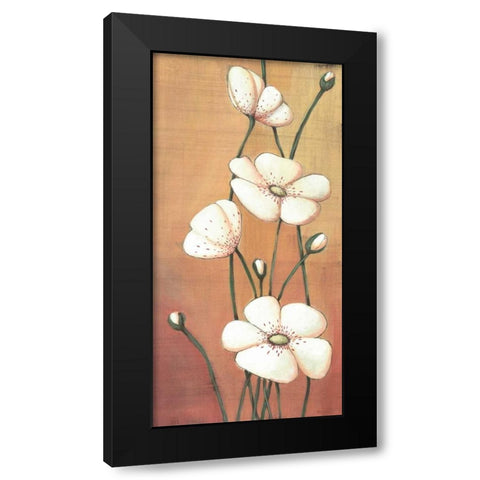 Shimmer II Black Modern Wood Framed Art Print by Codo, Ella