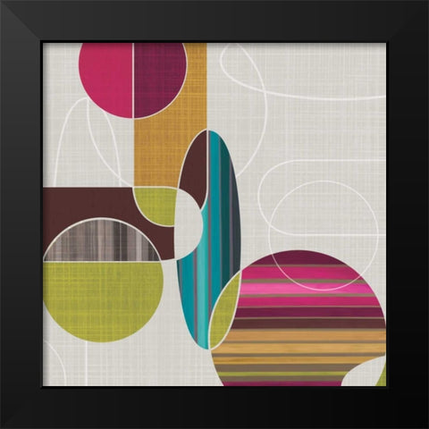 Blast from the Past I Black Modern Wood Framed Art Print by Venter, Tandi