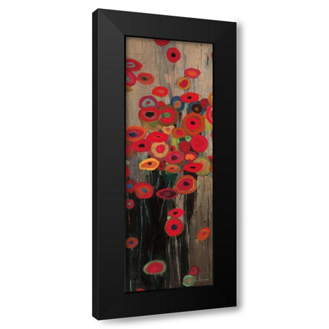 Garden Parade I Black Modern Wood Framed Art Print by Li-Leger, Don