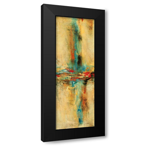 Equilibrio I Black Modern Wood Framed Art Print by Villarreal Santos, Nancy