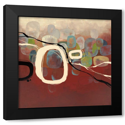 Autumn Retrospective Black Modern Wood Framed Art Print with Double Matting by Maitland, Laurie