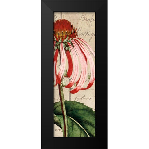 Jardin Botanique I Black Modern Wood Framed Art Print by Berg, Sabine
